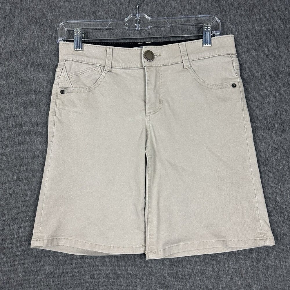 Wit & Wisdom Beige Knee-Length Denim Shorts